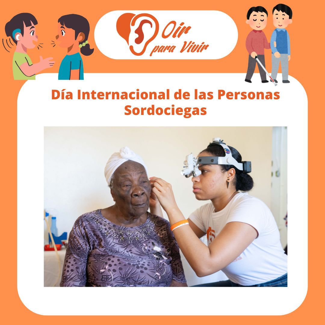 En el día de ayer, 27 de junio, se celebró el Día Internacional de las Personas Sordociegas, incluido dentro de la “Declaración de las necesidades Básicas de las Personas Sordociegas”, firmada en Estocolmo, Suecia, en el año 1989. 

#fundacionoirparavivir #discapacidad