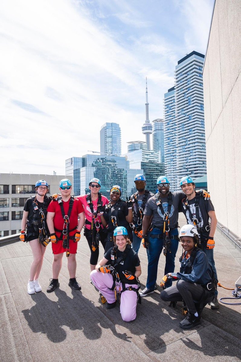 So proud of our youth who rappelled 34-stories down the Westin Harbour Castle hotel in Toronto earlier this month, in the Over The Edge fundraising event! This required bravery, courage, &amp; trust, &amp; was not an easy task. Great job!

#youthengagement @copsandkidsca <a href="/danos1978prp/">Inspector Peter Danos, Peel Police</a>