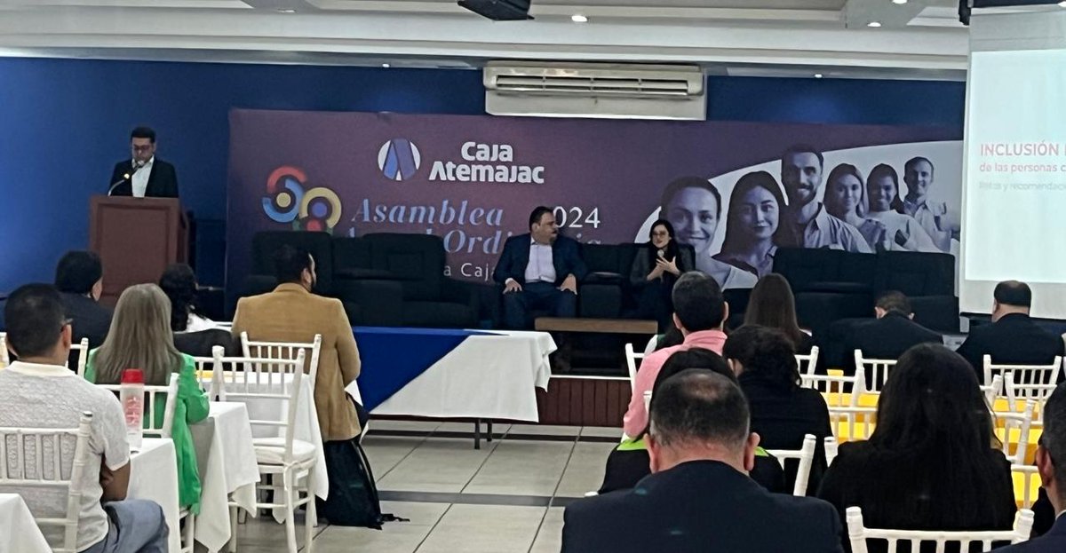 laconcamex's tweet photo. ¡En este momento se desarrolla el Taller "Protocolo de atención de personas con discapacidad en las Cooperativas de Ahorro y Préstamo" convocado por CONCAMEX, con la participación de CNBV y CNDH. Un paso importante hacia la inclusión y respeto a los derechos de todos! #CONCAMEX https://t.co/R9TCtJLXIb
