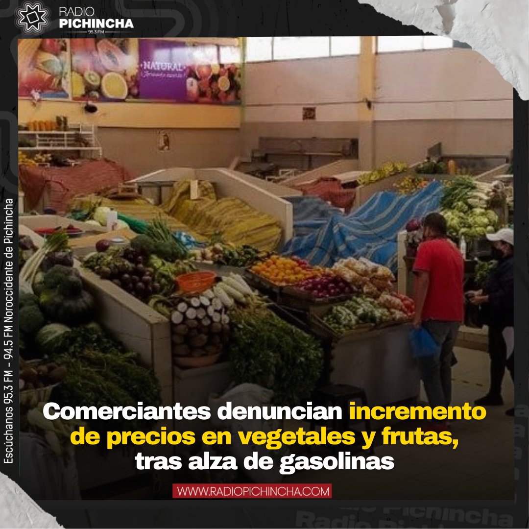 radio_pichincha's tweet photo. 🛑#Atención | El precio de la papa, tomate riñón, arveja, verde y paiteña experimentaron un incremento significativo.
Los detalles⤵️
https://t.co/SDyyhSHY92 https://t.co/y27qVxeqPk