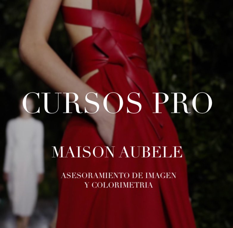 Epocas de Inscripciones!! en #maisonaubele maisonaubele.com/capacitaciones…  #asesoramientodeimagen  #colorimetria  #coloranalysis   #carolinaaubele  👉🏻 info@maisonaubele.com