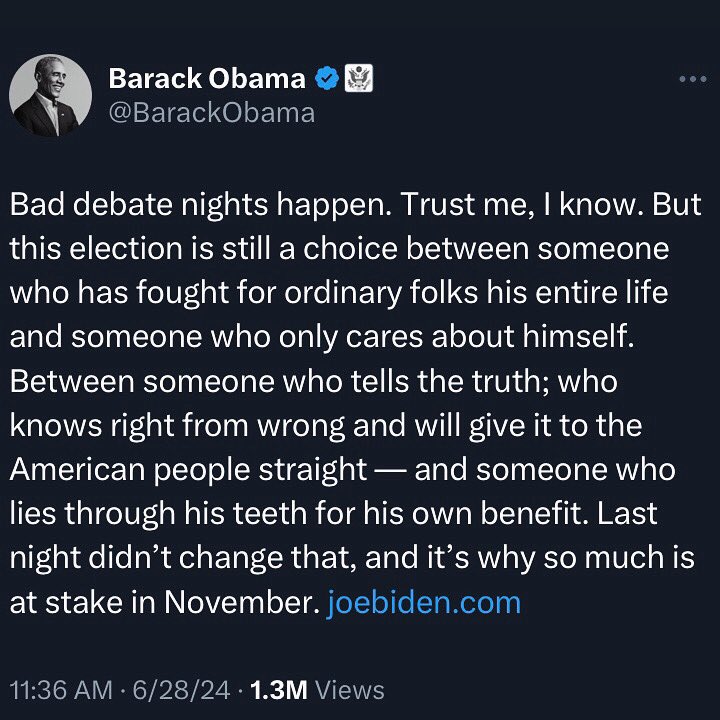 I agree with Obama