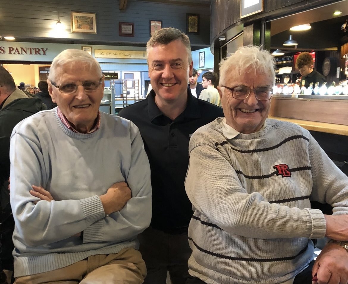 Alan Ward (@alanwardsport) on Twitter photo One of my favourite photos taken with legends Ronnie Long & Prof. Michael Hayes.
Both are gone to God now; Ronnie last Sept. & Mike just last week. 😢
Their contributions to <a href="/irishathletics/">Athletics Ireland</a> & sport <a href="/UL/">University Of Limerick</a> should never be forgotten.
Witty characters too! One of my favourite photos taken with legends Ronnie Long & Prof. Michael Hayes.
Both are gone to God now; Ronnie last Sept. & Mike just last week. 😢
Their contributions to <a href="/irishathletics/">Athletics Ireland</a> & sport <a href="/UL/">University Of Limerick</a> should never be forgotten.
Witty characters too!