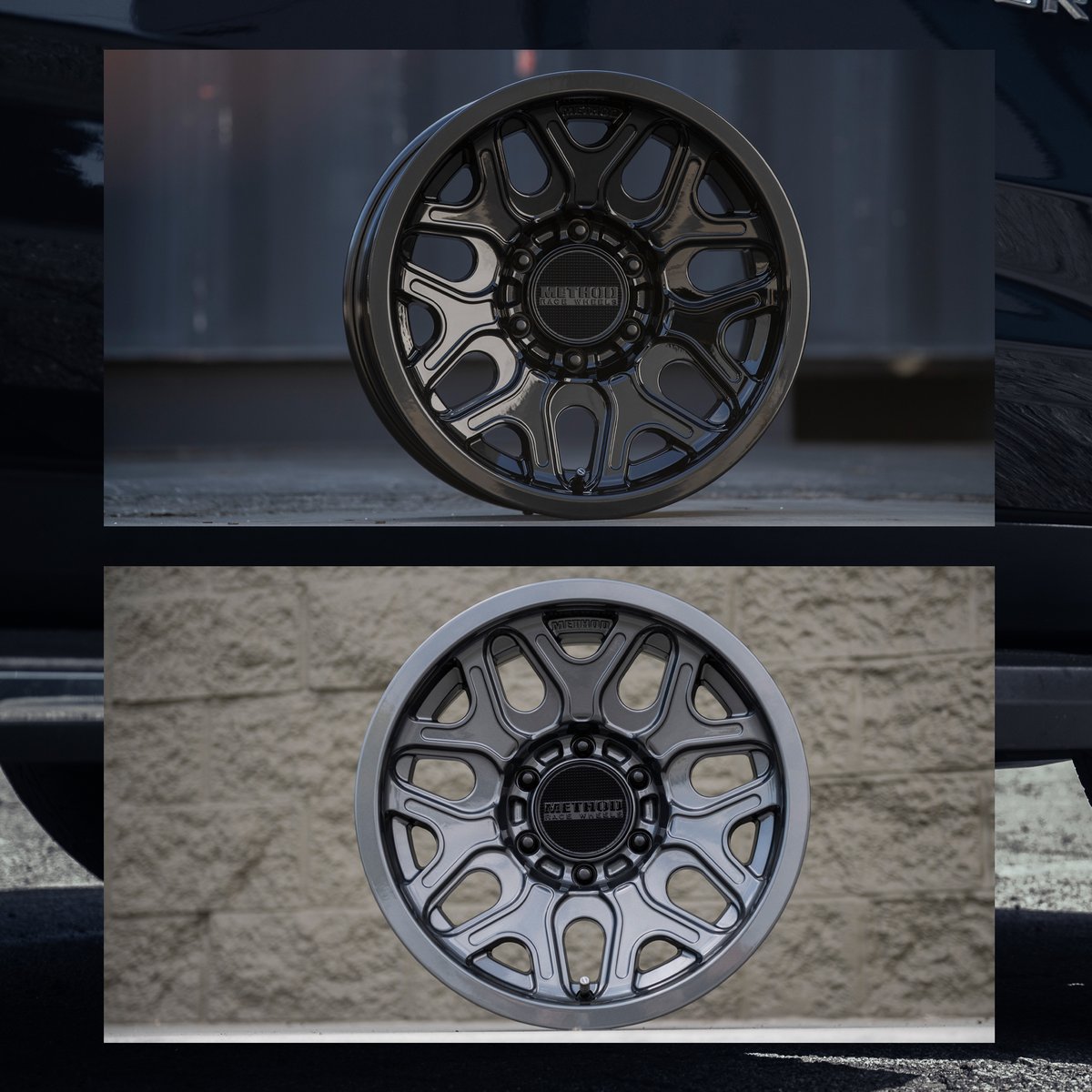 methodracewheel's tweet photo. Gloss Black or Gloss Titanium for the #322 🤔?
#MethodRaceWheels #MRW #Method #Wheels #Offroad #LighterStrongerFaster #Truck #SUV #Crossover #ToyotaWheels #FordWheels #ChevyWheels #JeepWheels #RamWheels #GMCwheels #SubaruWheels https://t.co/03n3Tl6jFm