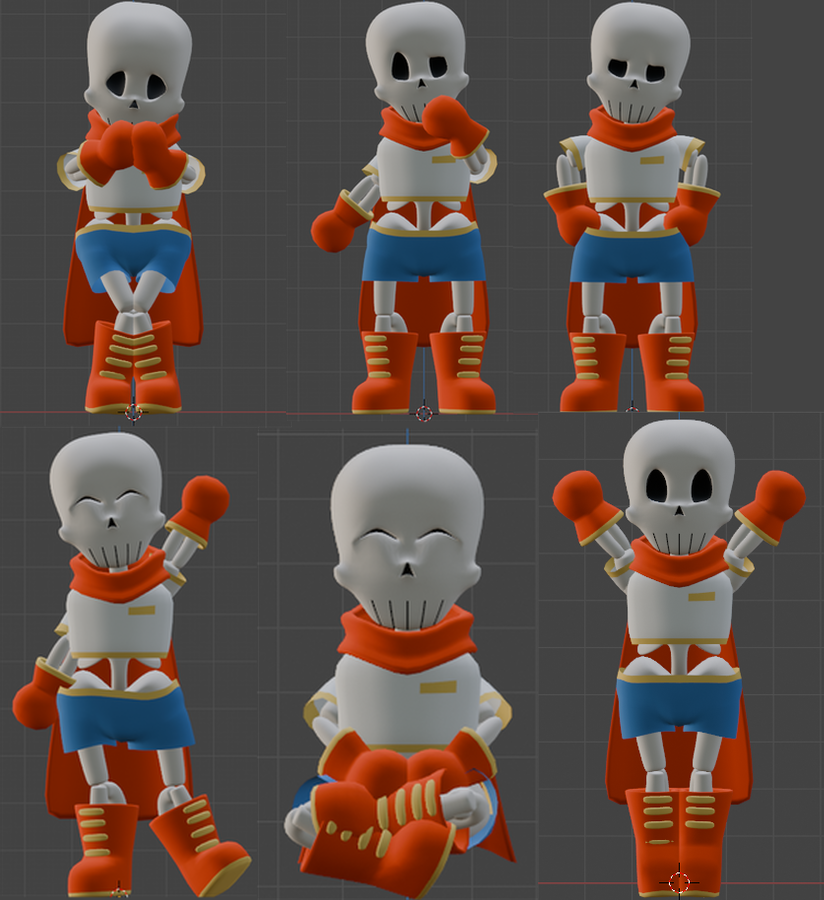 NsfwWick's tweet photo. I made a cute 3D chibi Papy! Not sure what to do with him but he is fun to pose and play with.
#Undertale #Papyrus #UTPapyrus https://t.co/SZ6TIn1rPw