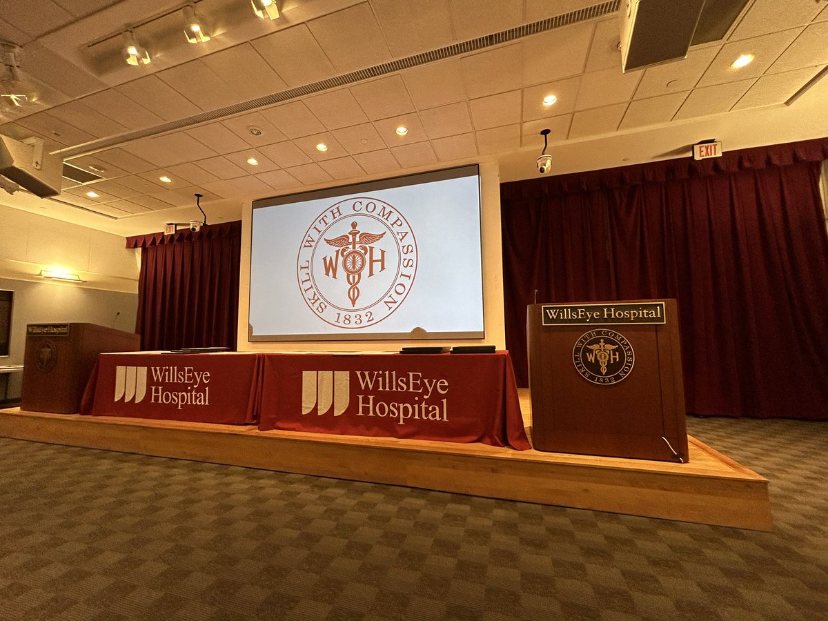 Today we are celebrating the Wills Eye Resident Program at Jefferson and Wills Eye Hospital Fellowships Class of 2024!

Follow along as we recognize graduates this afternoon throughout the ceremony.