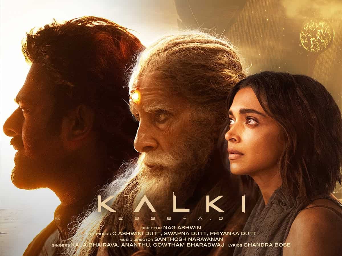 At last  watched "#Kalki2898AD." This movie draws inspiration from four films: "Children of Men," "Elysium," "Terminator," and "The Matrix." It skillfully blends Hindu puranas with the Hollywood dystopian genre. The film succeeds in delivering cinematic brilliance. 

#Prabhas𓃵