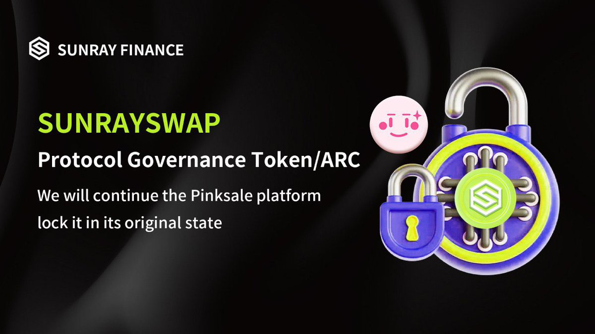 🔊 Notice

Regarding Sunrayswap's governance of token ARC liquidity locking, ensuring ecological balance and long-term stable appreciation, ARC will provide users with the most convenient trading experience in more CEX transactions in the future🌅🌅🌅

#SUNRAY  # DeFi # ARC🔰