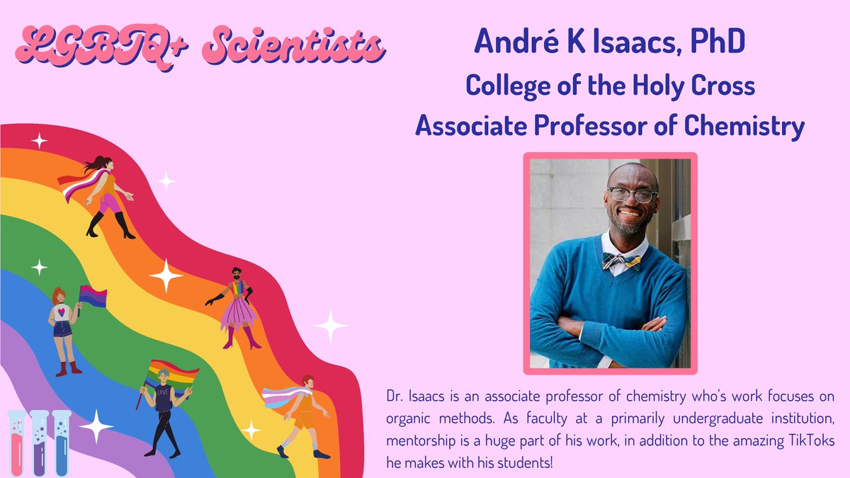 WMIS WMIC (@wmiswmic) on Twitter photo Happy International Day of Pride from PIMI - the Pride in Molecular Imaging Subcommittee of WMIS! 🌈As we conclude this important month, we celebrate LGBTQ+ scientists who inspire us daily, including <a href="/CarolynBertozzi/">Carolyn Bertozzi</a> , <a href="/LewisLabMSKCC/">Jason Lewis Radiochem MSK</a>, and <a href="/drdre4000/">André K Isaacs</a> Happy International Day of Pride from PIMI - the Pride in Molecular Imaging Subcommittee of WMIS! 🌈As we conclude this important month, we celebrate LGBTQ+ scientists who inspire us daily, including <a href="/CarolynBertozzi/">Carolyn Bertozzi</a> , <a href="/LewisLabMSKCC/">Jason Lewis Radiochem MSK</a>, and <a href="/drdre4000/">André K Isaacs</a>
