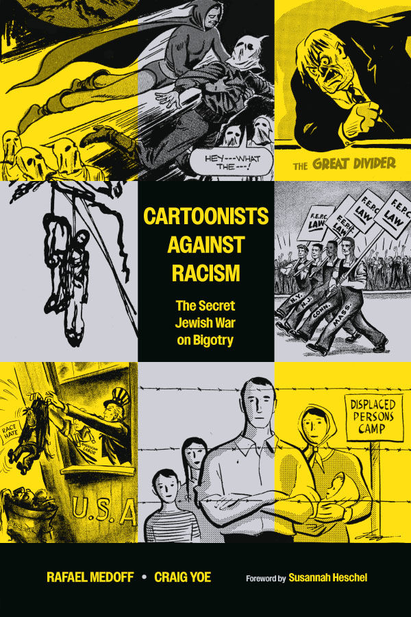 Cartoonists Against Racism uncovers the secret campaign to create anti-racist comics and cartoons to flood America's newspapers, classrooms, and union halls. <a href="/graphicpolicy/">Graphic Policy</a> has an exclusive PREVIEW of the book ahead of launch NEXT WEEK: bit.ly/3XuB2NA

With <a href="/YoeBooks/">Yoe Books</a>