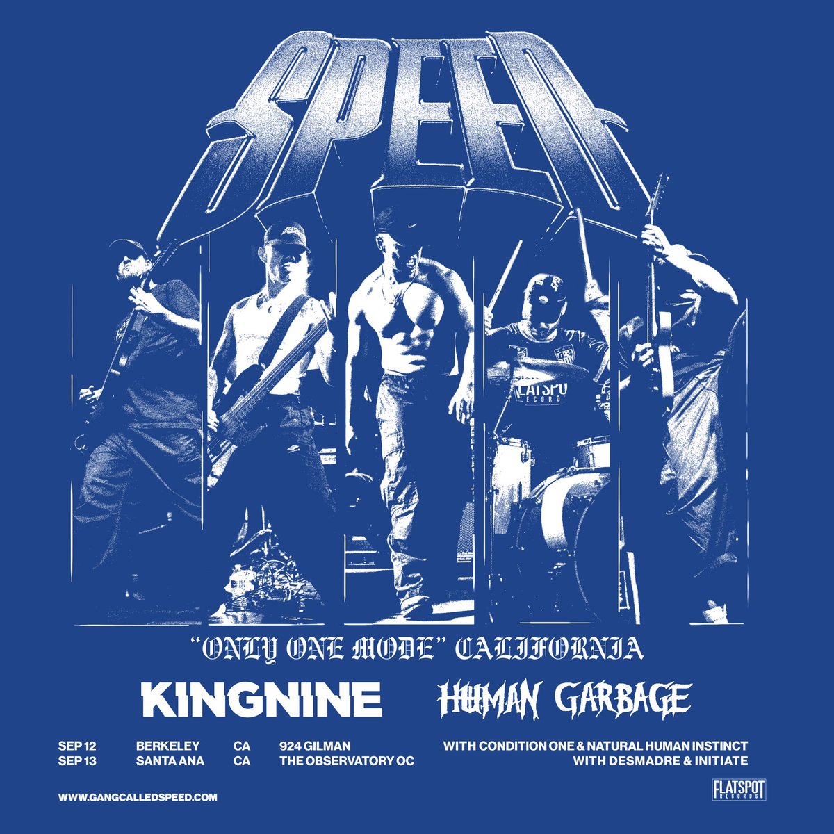 Tickets on sale now

linktr.ee/gangcalledspee…

<a href="/gangcalledspeed/">SPEED</a> <a href="/PCpunksfuckoff/">HUMAN GARBAGE</a>