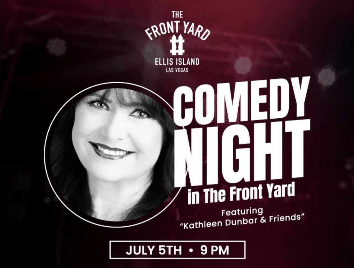 If you like to laugh, we're hosting a Comedy Night NEXT FRIDAY in The Front Yard
Get your tickets here: shorturl.at/eE1Ig