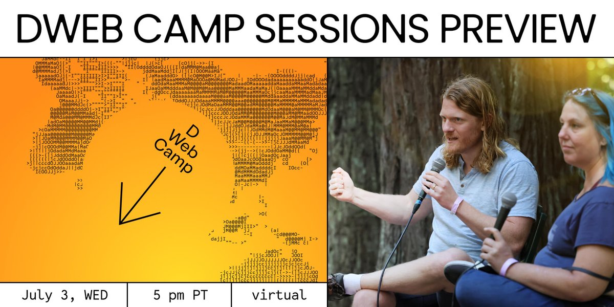 Our virtual meetup next week will feature:
🌲 Billion Lee of <a href="/Cofactstw/">Cofacts</a> 
🌲 Sinu of <a href="/tlsnotary/">TLSNotary</a> <a href="/ethereum/">Ethereum</a> 
🌲 <a href="/zippy314/">Eric Harris-Braun</a> of <a href="/H_O_L_O_/">Holo</a> 
🌲 <a href="/kumavis_/">kumavis</a> of <a href="/MetaMask/">MetaMask.eth 🦊</a> 
🌲 Val Elefante of <a href="/CCI_SolCenter/">Sol Center for Liberated Work</a> 

Happening WED July 3 5pm PT (Asia-Pacific friendly time!)

eventbrite.com/e/july-2024-dw…