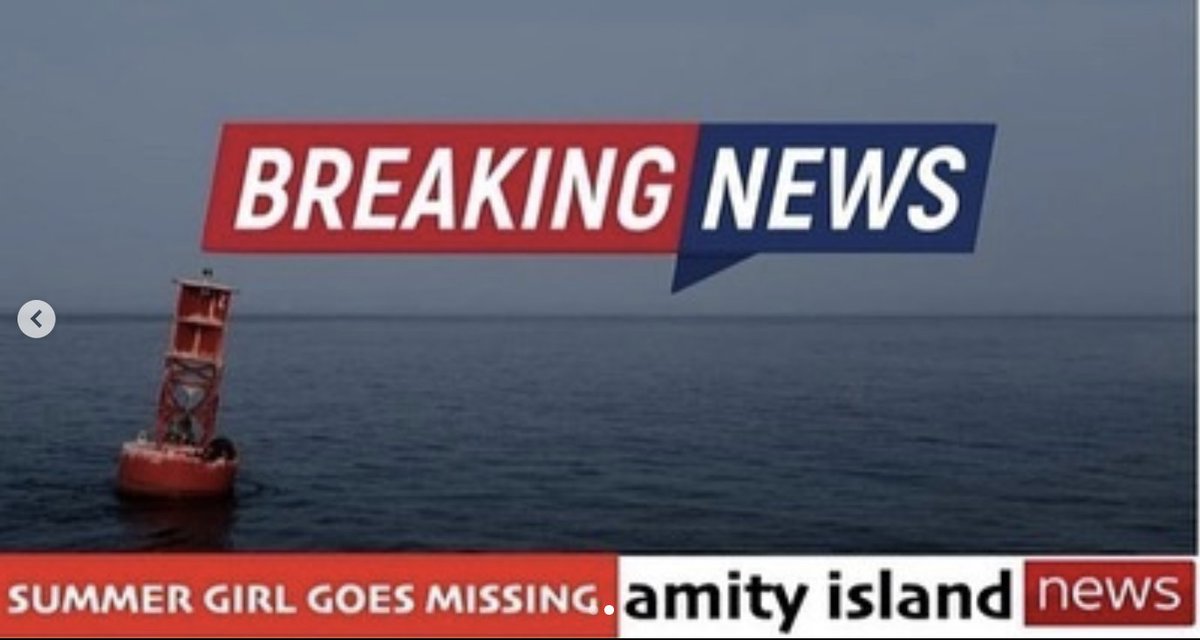 thedailyjaws's tweet photo. BREAKING: Reports coming in that a swimmer has gone missing after a late night swim. More on this story as it develops.

#jaws #jawsweek #Jawsinrealtime #breakingnews https://t.co/iuNtMbUWCd