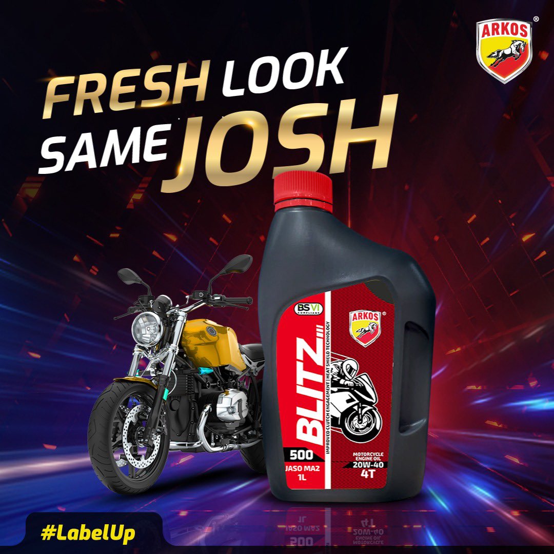 Arkosapar1's tweet image. Find our newly-packaged Blitz in the nearest store and have a carefree ride. #LabelUP

#Arkos #LabelChange #MuscleOfMobility #SmoothEngine #EffortlesslySmooth #Checkup #Maintenance #BikeEngineOil #CarEngineOil #Performance #BikeCare #CarCare #VehicleHealth