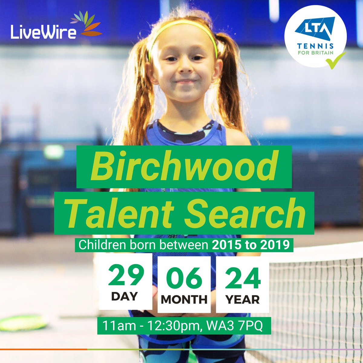 Looking forward to hosting a great day tomorrow 💪 still time to register just drop me a DM @LTACheshire