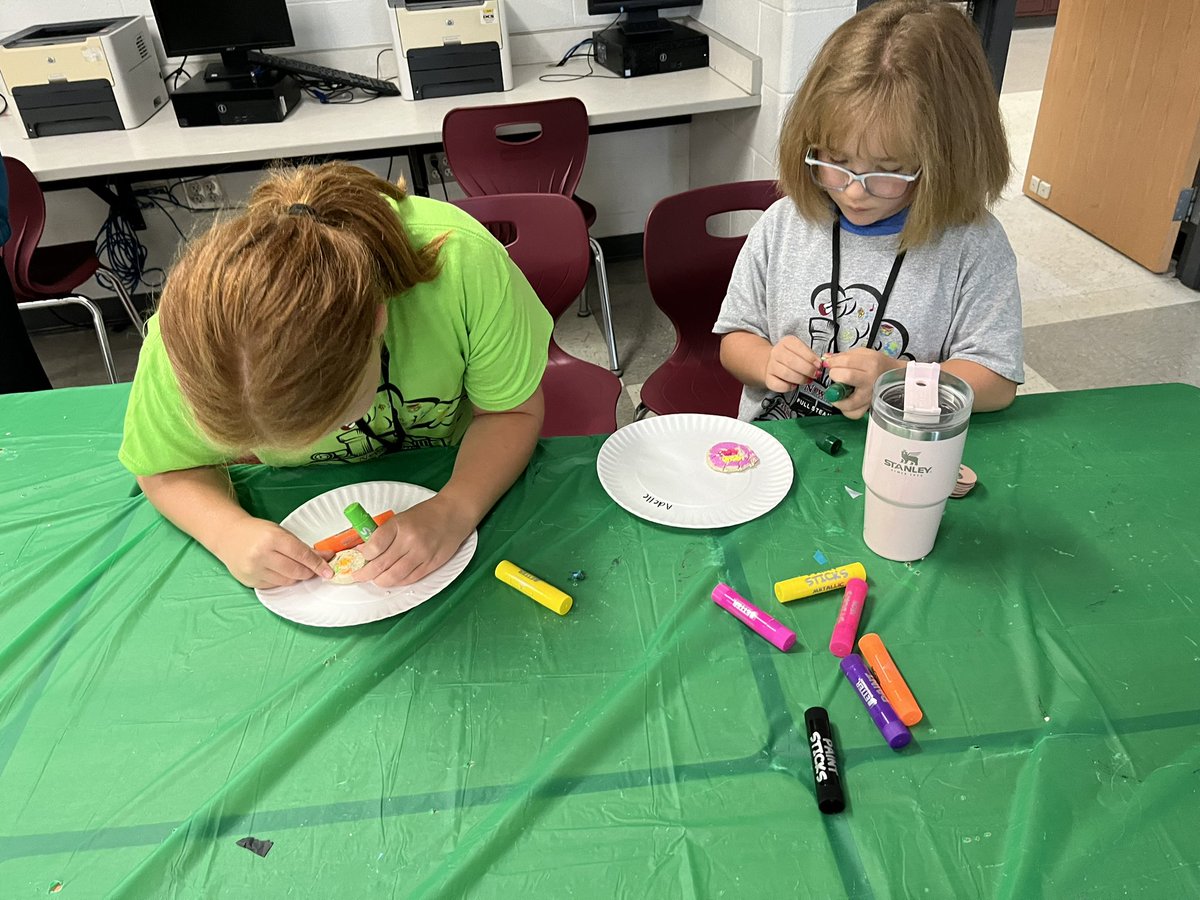 Wrapped up math camp this week by learning about the fibonacci sequence #FullSTEAMAhead