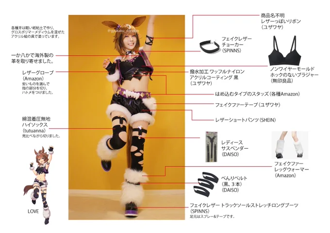 〜衣装作り初心者による既製品魔改造〜  シンコウウインディのコスプレをするメリット:世界にまた1人ウインディちゃんが増える
