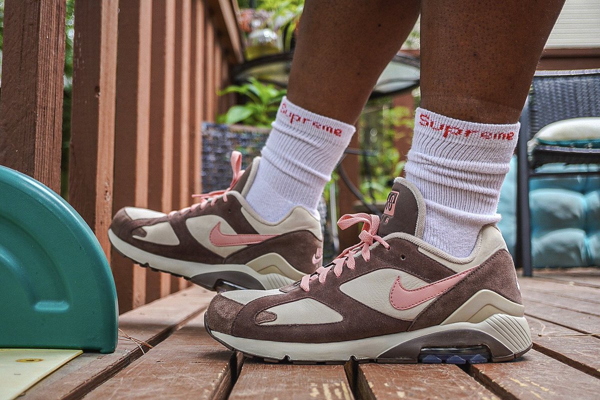 air max 180 string rust pink