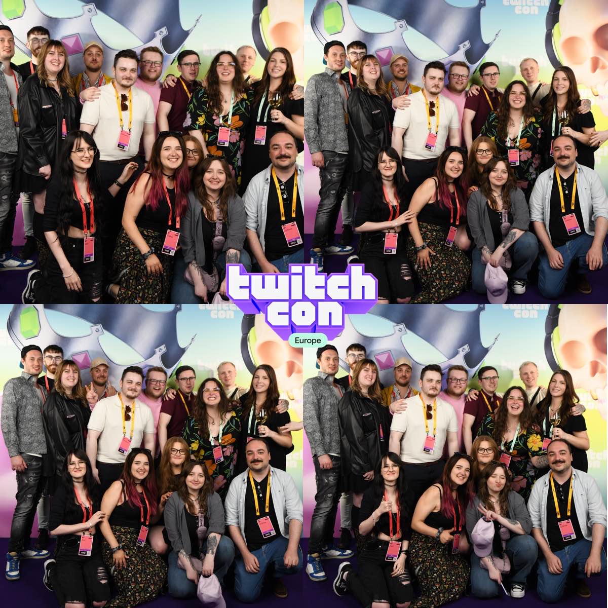cathiesousa's tweet photo. NoPixel dorks at the Partner Party 💜 https://t.co/c8nUkSWuZJ