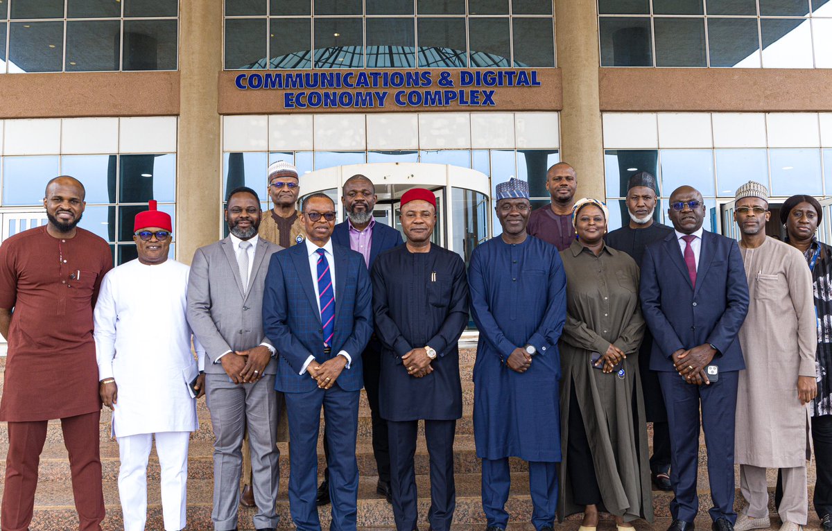 I paid a courtesy visit to the Executive Vice Chairman of the Nigerian Communications Commission, Dr. Aminu Maida, yesterday in Abuja.

Our discussions focused on strategic initiatives to enhance collaboration for the advancement of Enugu State and the nation at large.

We