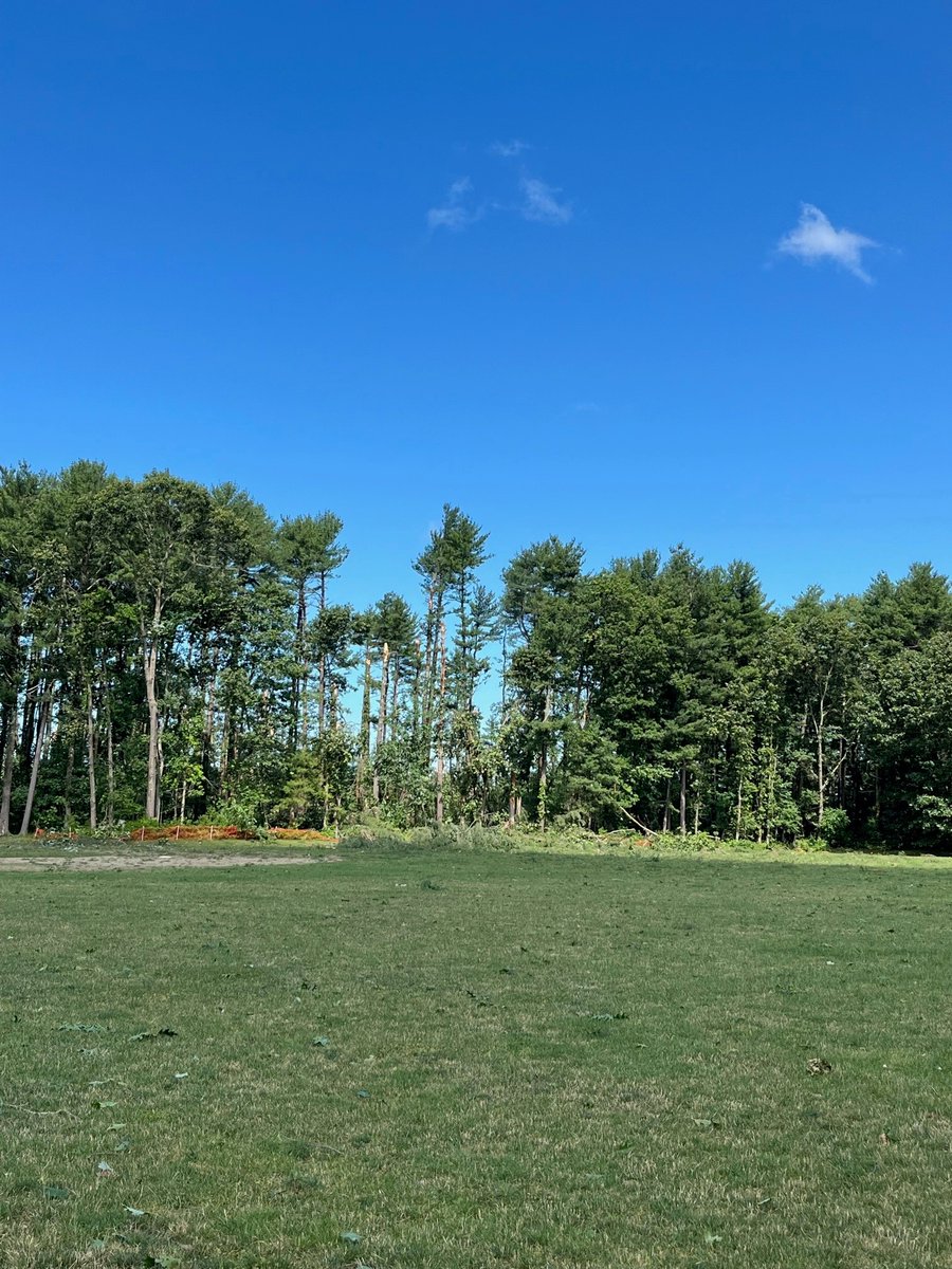 MEMA East Local Coordinator Nathan Cochran joined the National Weather Service survey team today in Rehoboth and Seekonk where they observed downed trees caused by Wednesday night's storm. 1/3