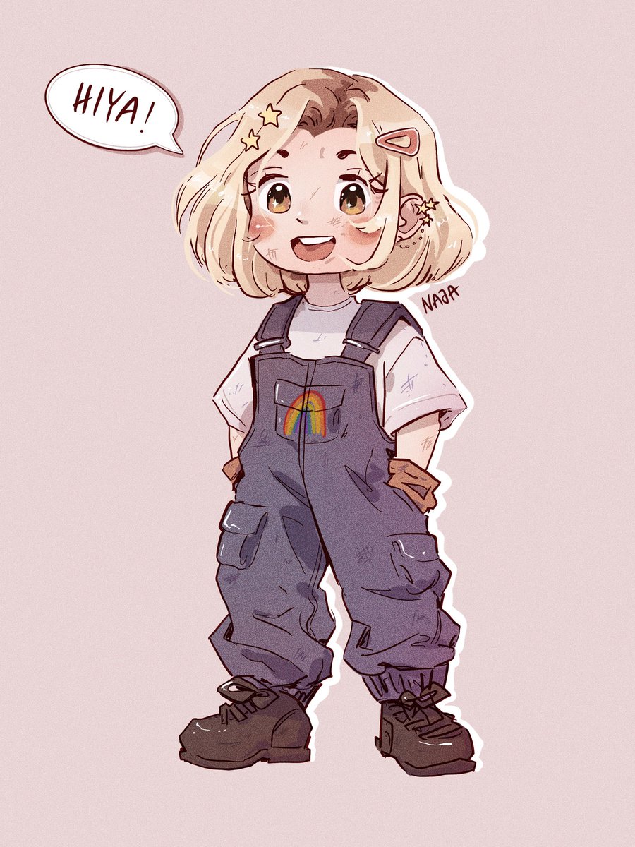 was asked to draw Chibi 13 so here you go🫶🏻🏳️‍🌈