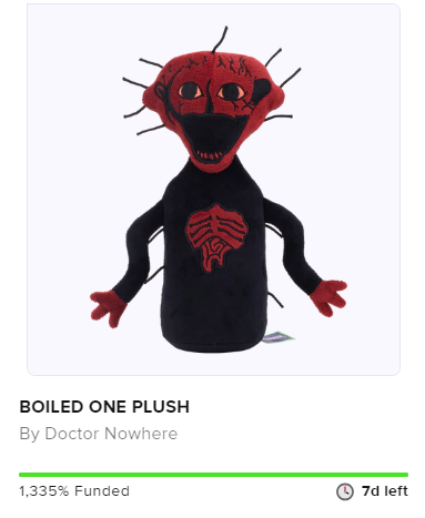 WHY WOPULD THEY MAKE HIM A PLUSHIE????