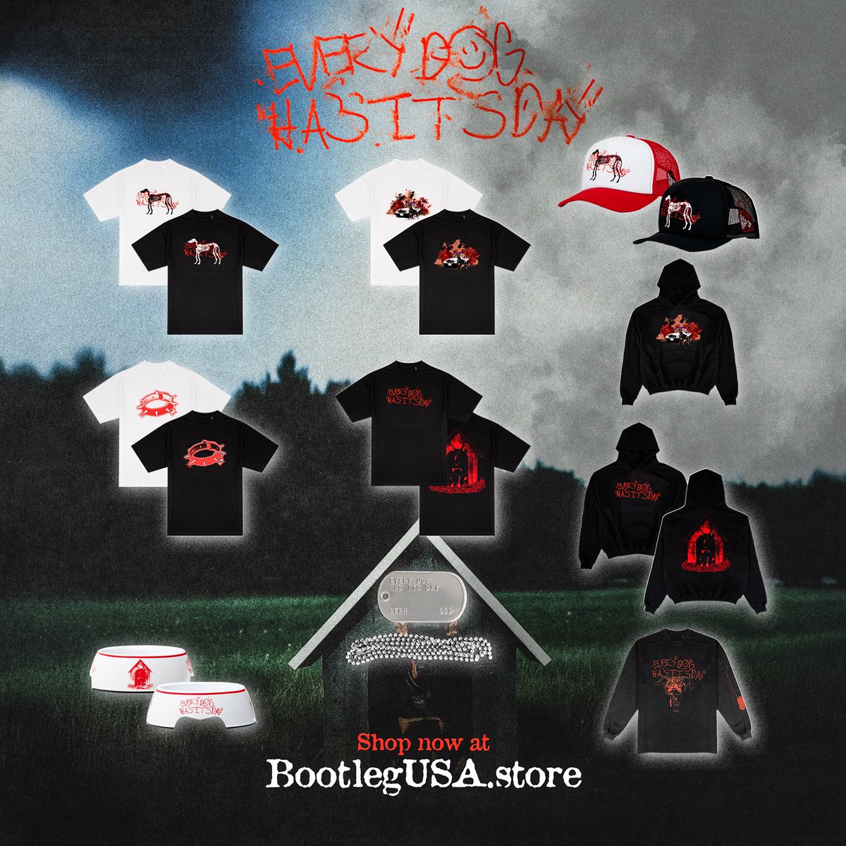 GERMJEEZUS's tweet image. STORE IS LIVE @ BOOTLEGUSA.STORE 🐾