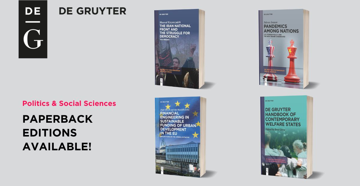 degruyter_soc's tweet image. This month, 15 of our books became available as paperback editions! 📚

Check them out at amazon.com/hz/wishlist/ls…

#degruyter