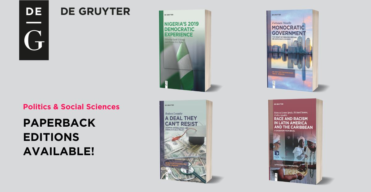 degruyter_soc's tweet image. This month, 15 of our books became available as paperback editions! 📚

Check them out at amazon.com/hz/wishlist/ls…

#degruyter