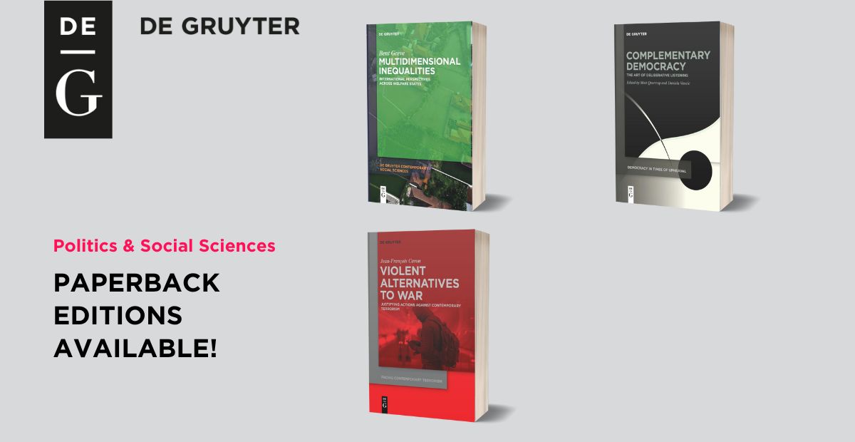 degruyter_soc's tweet image. This month, 15 of our books became available as paperback editions! 📚

Check them out at amazon.com/hz/wishlist/ls…

#degruyter