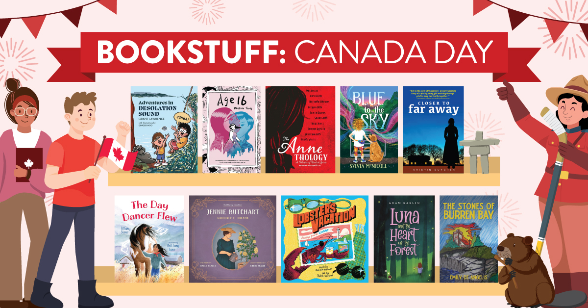 Our #CanadaDay book list features 10 stories inspired by the Canadian landscape. 🇨🇦 It also highlights several of the many, many wonderful Canadian publishers across the country. Check it out today! bit.ly/3XJTBxj

#EdChat #Booklist #KidLit #CanLit #K12