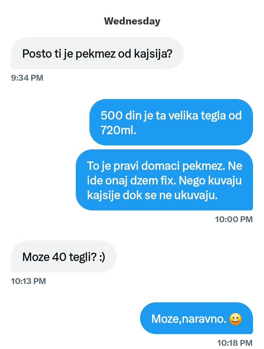 lola_seoska's tweet photo. A evo kako to funkcioniše sa redovnim musterijama. 

Čovek uplatio odmah,a tata mu jutros odneo. Bilo je naravno i nešto gratis od naših proizvoda . Jer ako ti mušterija veruje,moraš i ti pokazati zahvalnost i poštovanje. https://t.co/j6JFtcCutX