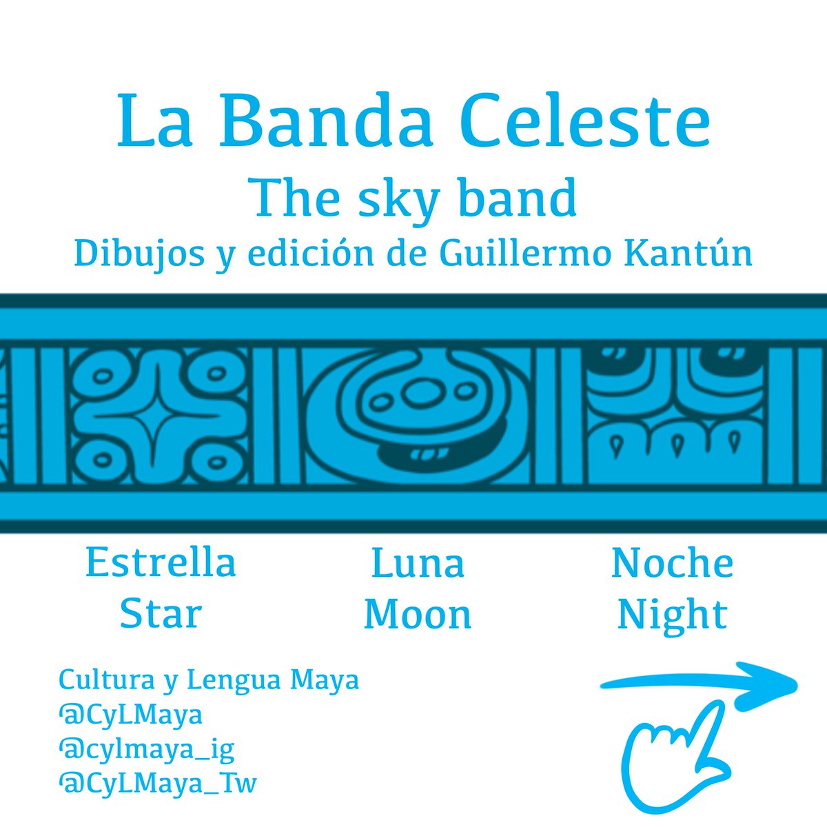 CyLMaya_Tw's tweet photo. El cielo en el arte maya.
Dibujos y ediciones de @KantunAhau
🧵🧶⬇️👇🏽
#maya #cielo #sky #skyline #Bandaceleste #Skyband #mayablue #azulmaya #mayan #artemaya #mayart https://t.co/mVxbk6dp2e