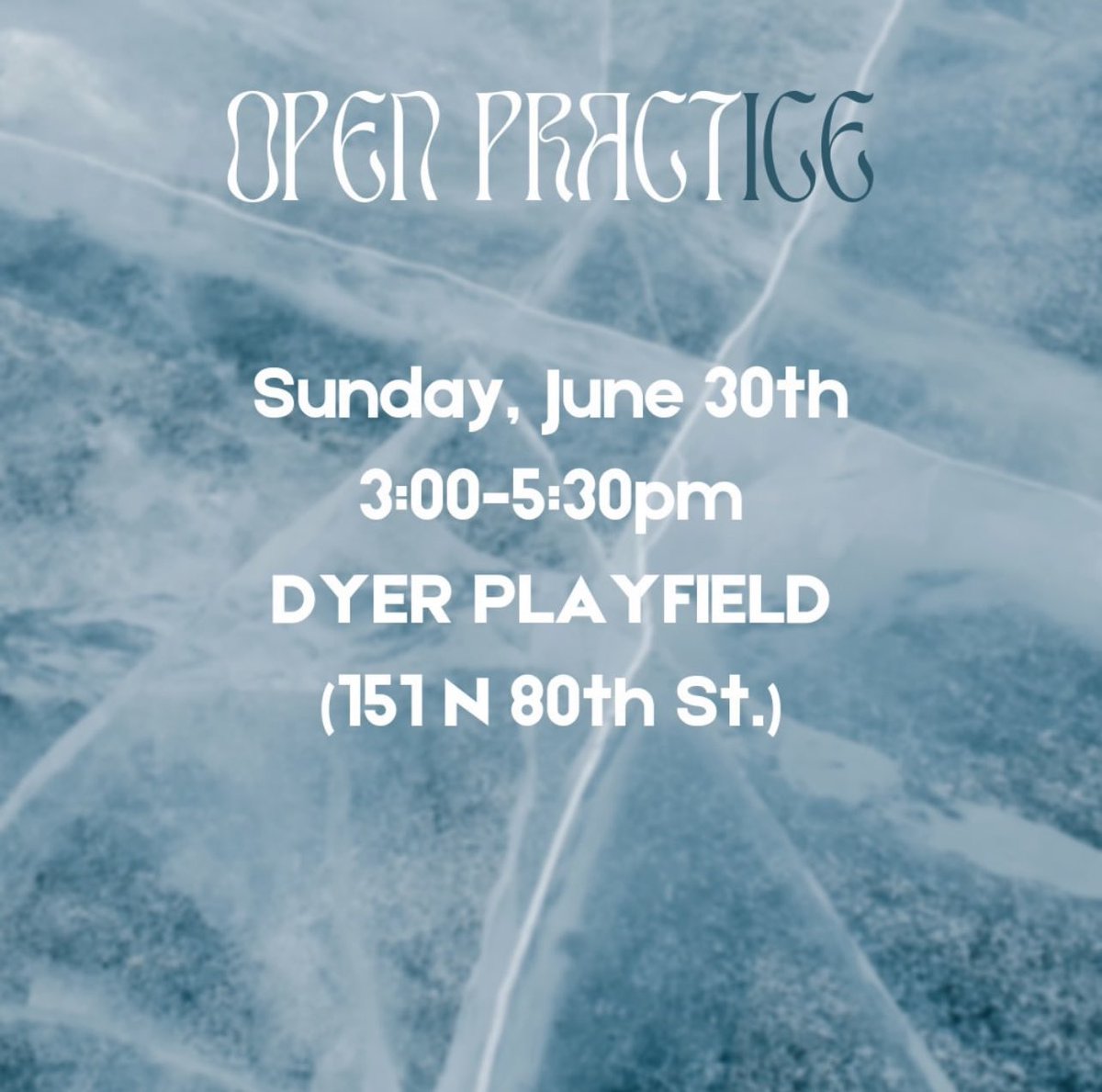 FrostbiteUlt's tweet photo. Join us for our second open practice this Sunday! https://t.co/r6WnCgBLnS