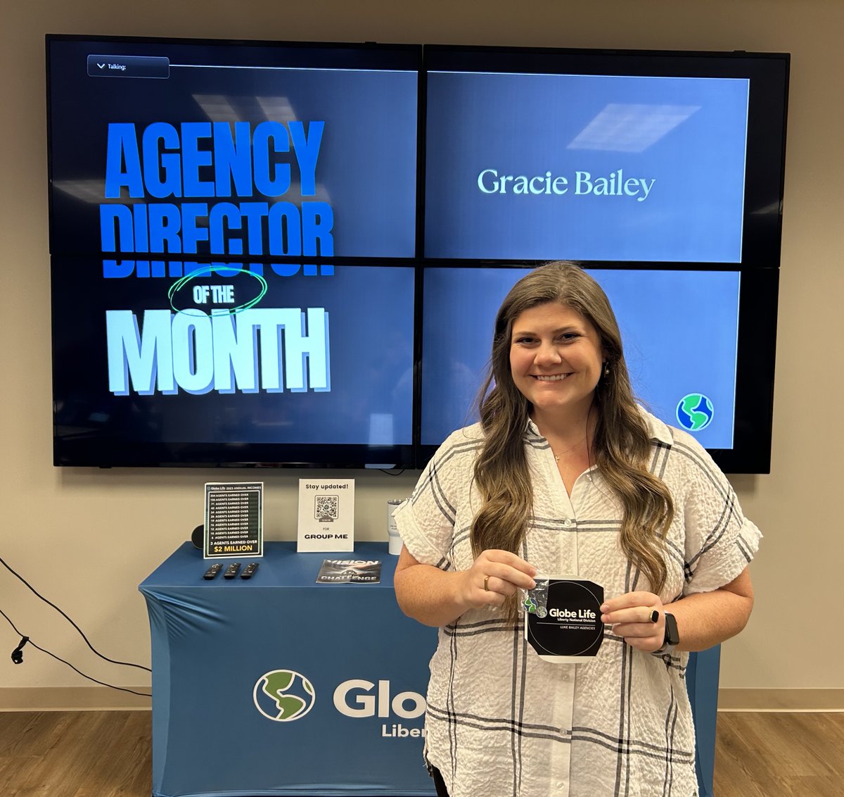 BaileyAgencies_'s tweet photo. More of our #TopPerformers from the End of the Month Agency Meeting today. We are excited to see what all we WILL accomplish in July! Congratulations team. ππͺπ₯³
#LBAgencies #LEADERS #libertynational #globelifelifestyle https://t.co/6Ftsr3Entk