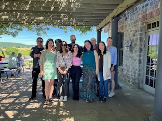 AndrsHidalgo16's tweet photo. We could finally have our lab outing with the awesome people in the lab in beautiful #Gouveia vineyards. Next time in the Fall...

Thanks 🙏 Heather for the lovely pinchos :)
@YaleVBTProgram https://t.co/y6qS2cvbPC