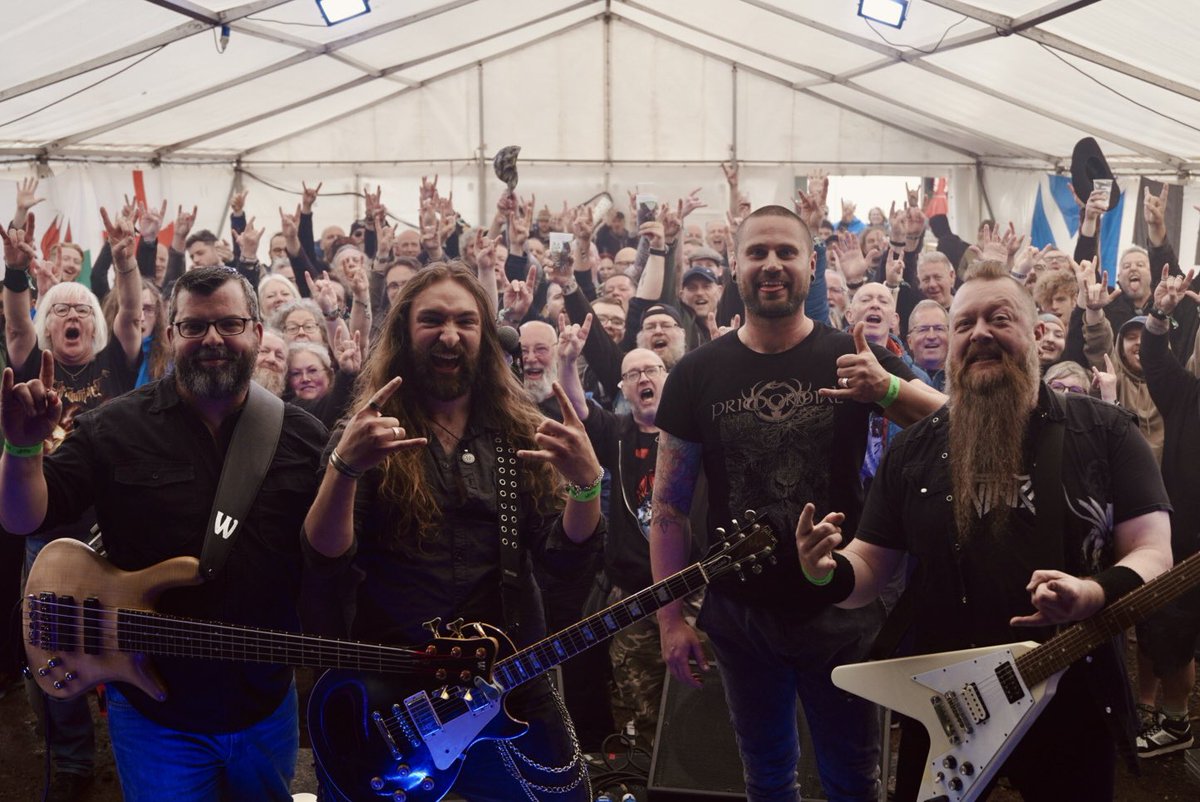 Thank you Wanlockhead 🤘🤘 
Hope we see you all next year
#wildfire #festival #rockfestival #gibson #rotosound_uk