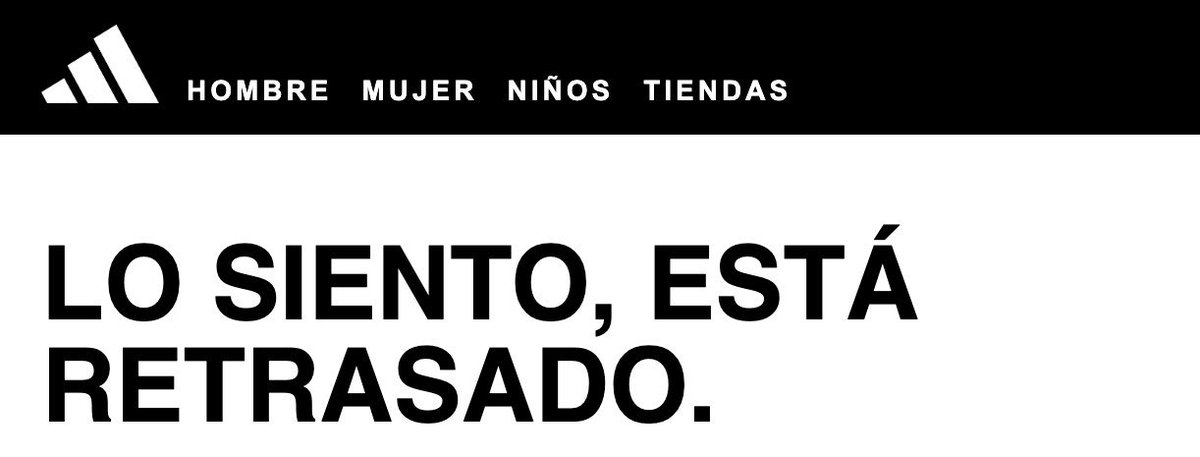 ignaciofloresv's tweet photo. No alcanzamos a enviártelo, solo eso. Algún día llegará tu pedido..

Ninguna otra fecha de entrega, nada. Solo que no pudieron enviarlo

@adidas @adidas_cl @adidas_ES https://t.co/ciryCa1hlU