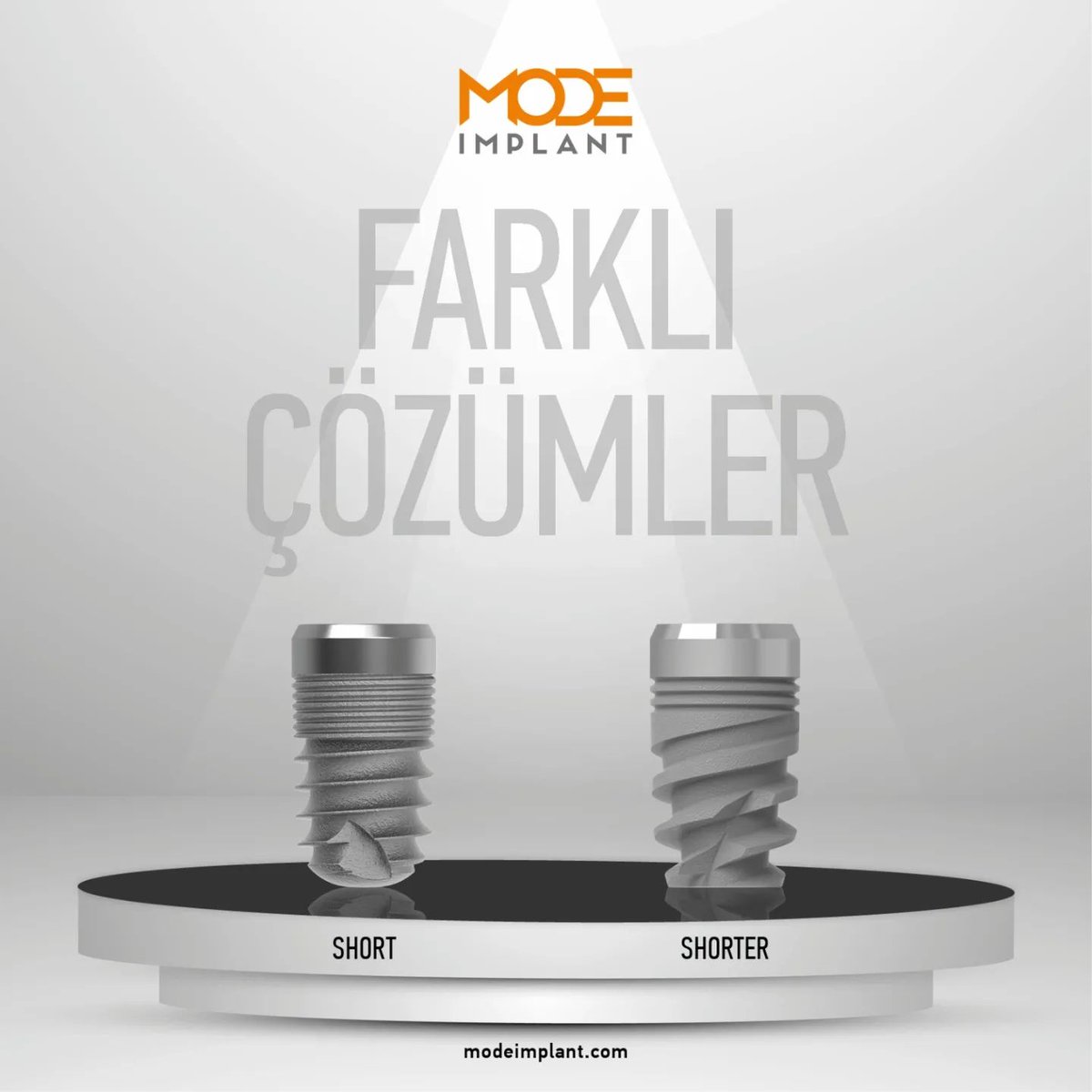 FARKLI ÇÖZÜMLER – DIFFERENT SOLUTIONS

#ImplantDesign #DentalTechnology #AdvancedImplants #ImplantInnovation #ImplantTech #DentistryInnovation #ImplantSolutions #DentalImplantDesign #DentalImplantTech #ImplantChoices #ImplantFeatures #ShortImplants #BoneAugmentation #ResorbedBone