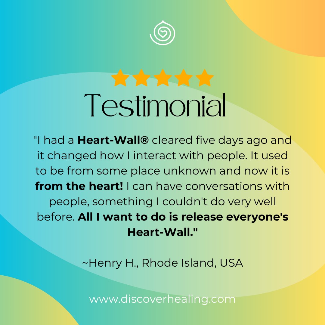 DiscHealing's tweet image. Raise your hand if you can relate🖐️ Once you experience life without a Heart-Wall, you&apos;ll want to help everyone release theirs too! #DiscoverEmotionCode #HeartWall #DiscoverHealing #EnergyHealing #EnergyWorker #EnergyWork #DrBradleyNelson