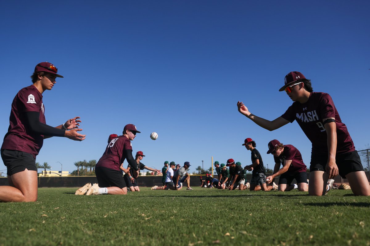 USABaseCoach's tweet photo. 16U getting reps in at Peoria during development day 👏 https://t.co/AUpSlHF52j
