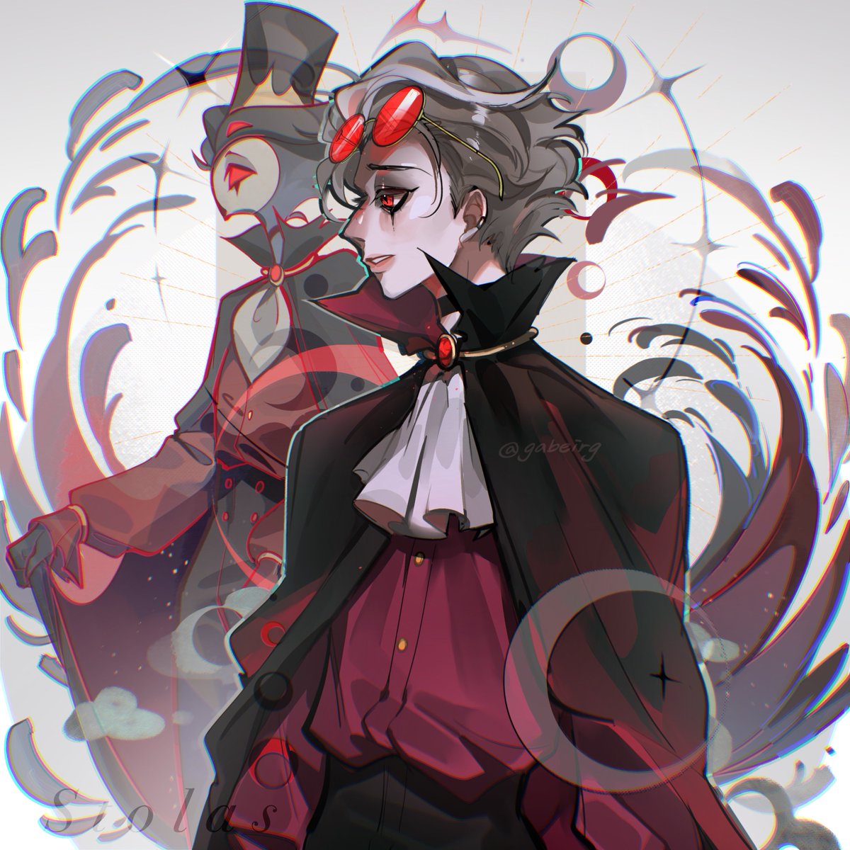 Human Stolas 

#HelluvaBoss #Stolas