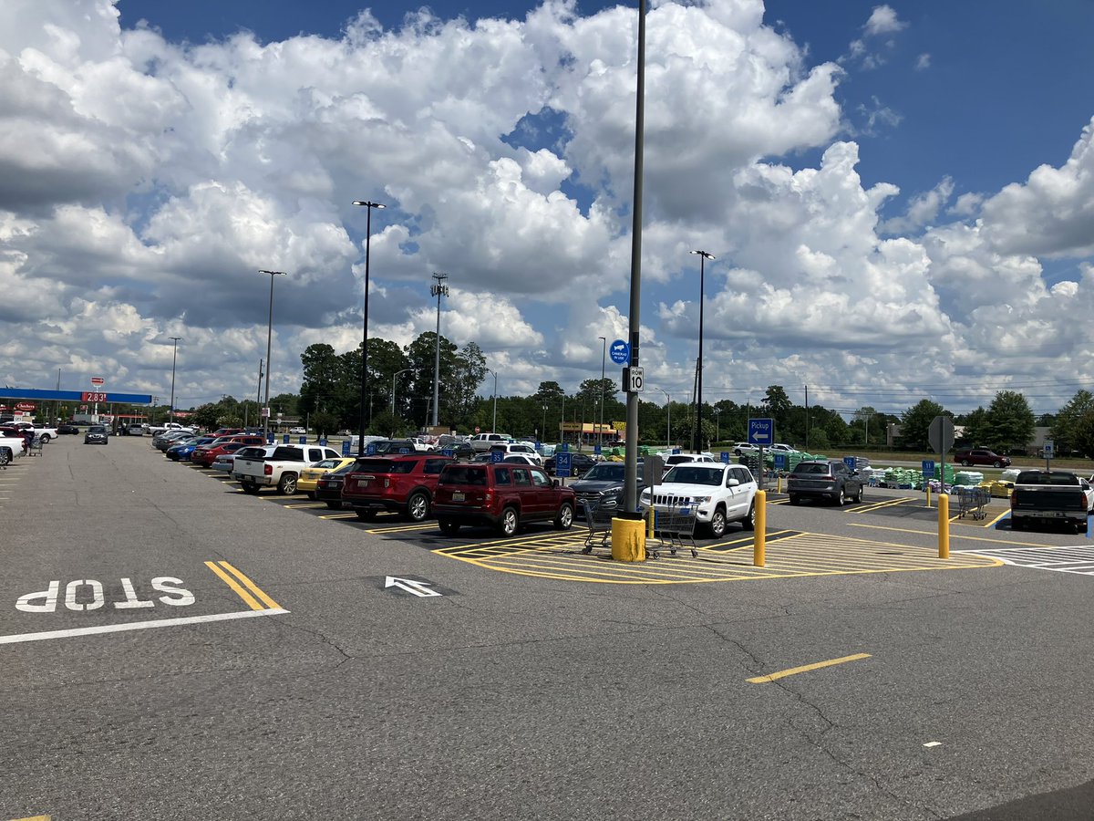 Hey <a href="/Walmart/">Walmart</a> #Northport do we seriously need 45 parking spaces reserved for “pickup” when customers who aren’t too lazy to get out of their cars are trying to find a place to park in this 100 degree heat? Ridiculous!