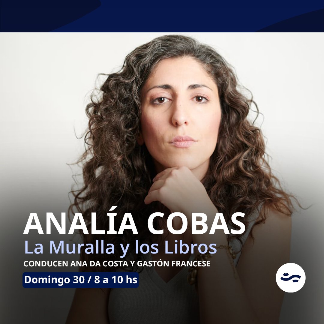 Este domingo en "La muralla y los libros":

👉 Analía Cobas presenta "La protagonista"
👉 Conversamos con Emiliano Ruiz Díaz, coordinador del concurso de becas "Tesoros de la Biblioteca Nacional"
👉 Guía de lecturas, poesía en vivo ¡y mucho más!

De 8 a 10 hs por <a href="/NacionalAM870/">Radio Nacional AM 870</a>