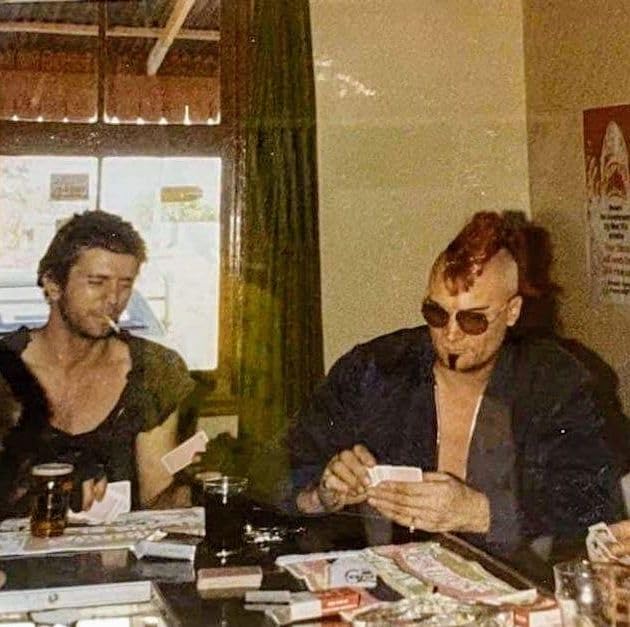 Max and Wez just hanging