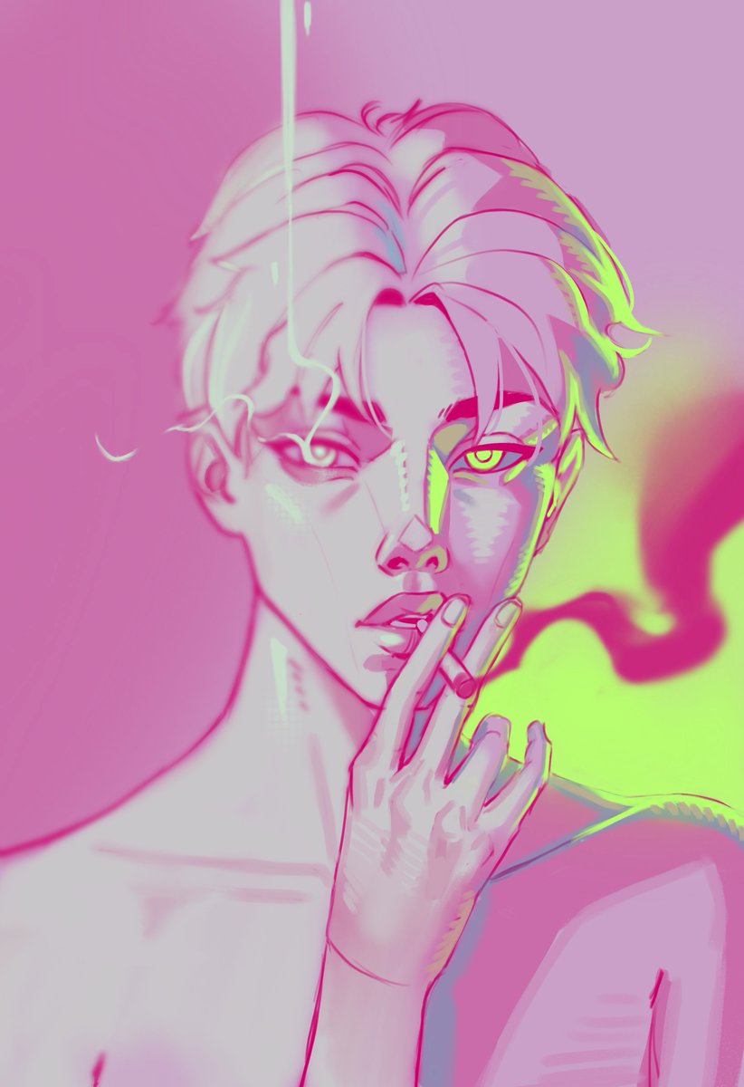 YmrrArt's tweet photo. experiment, reference used
#Procreate #portrait https://t.co/XUpeOsdkwQ