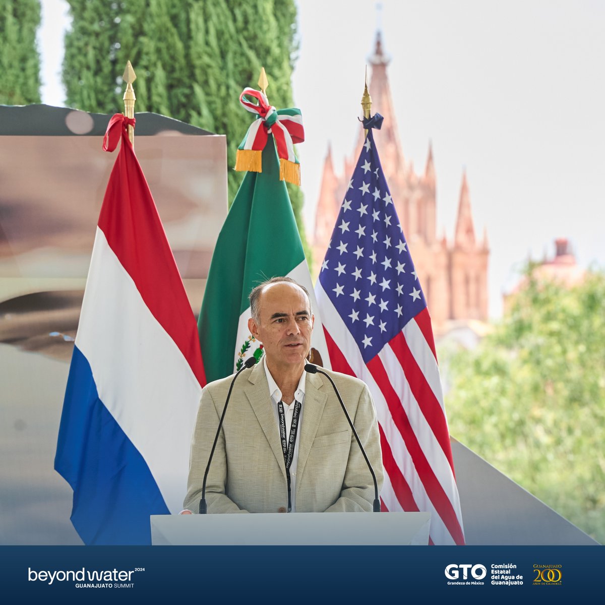 beyondwatermx's tweet photo. ¡Llegó el último día de Beyond Water 2024! 🔍💧​

Cerramos el evento con reflexiones y compromisos para el futuro hídrico. Revisamos proyectos exitosos que promueven la sustentabilidad hídrica y discutimos el financiamiento para infraestructura de agua y saneamiento. https://t.co/In44Hce9cx