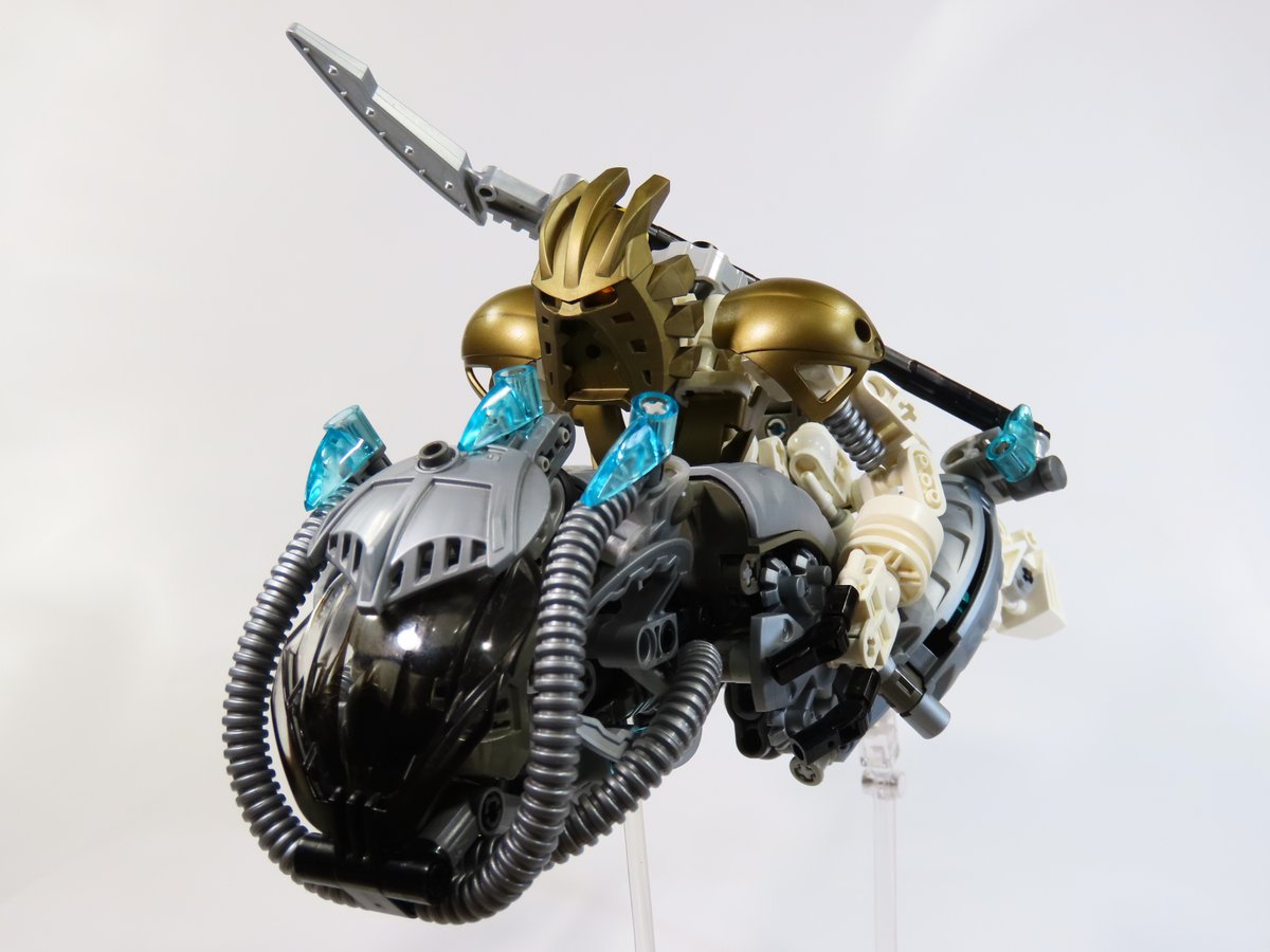 Toa Takanuva &amp; Ussanui
(ver.Bu-"EVOLVED")

#bionicle
#lego
#MOC